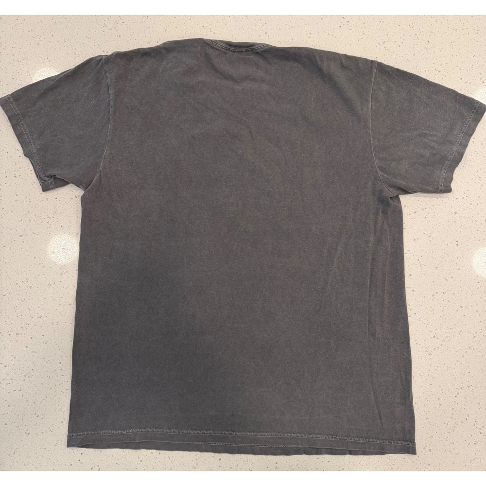 Comfort Colors T-Shirt Mens Large Gray Excellent Rolling Stones Since AD 33 Tee - Picture 6 of 6